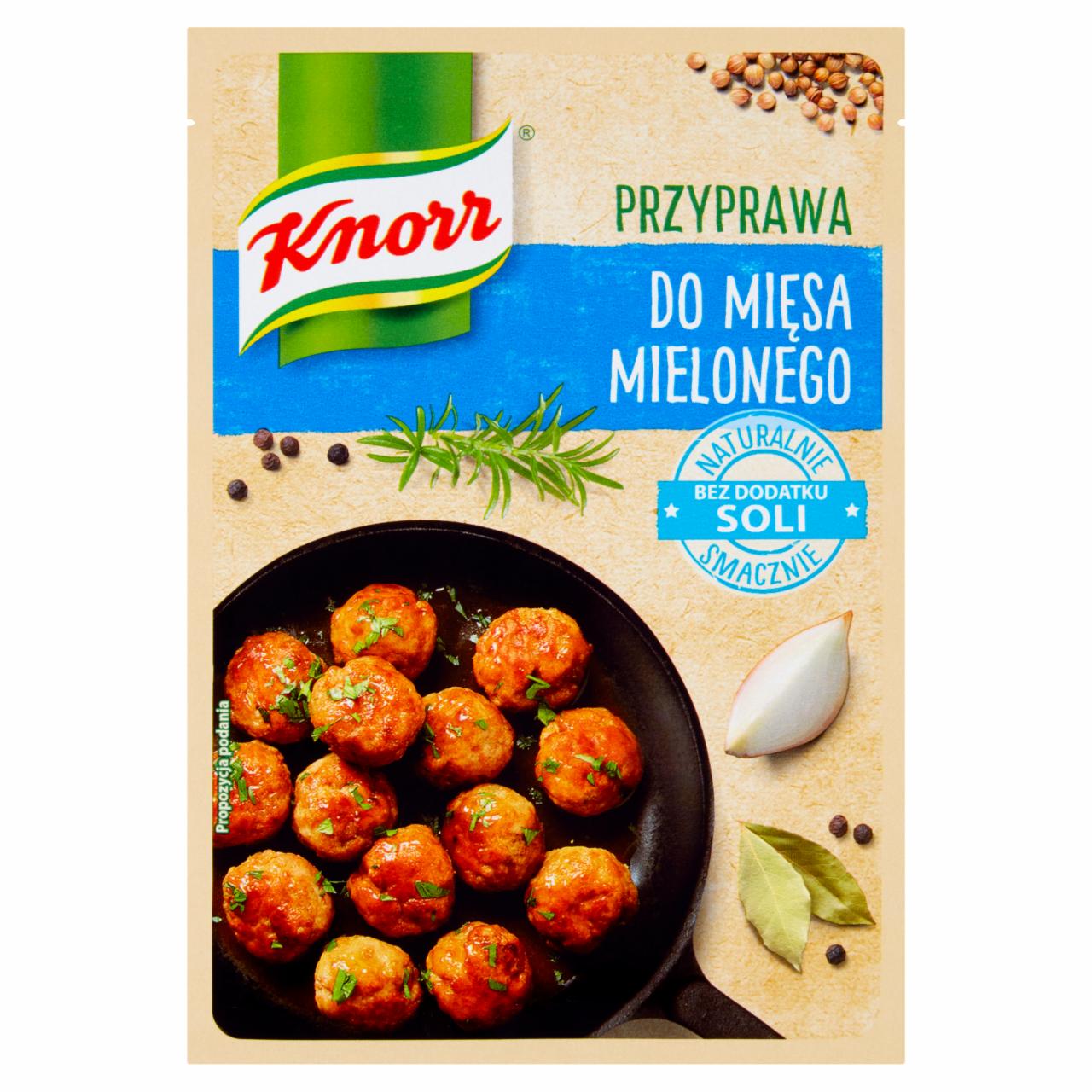 Zdjęcia - Knorr Przyprawa do mięsa mielonego 18 g
