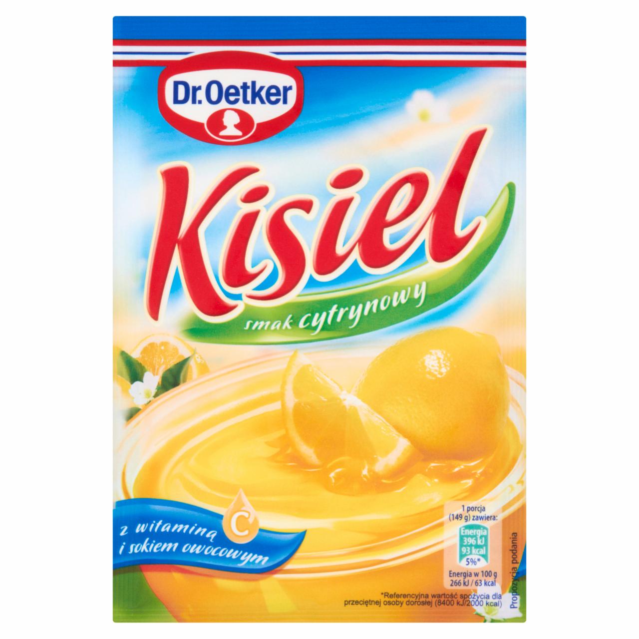 Zdjęcia - Dr. Oetker Kisiel smak cytrynowy 38 g