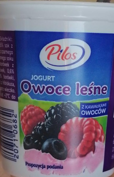 Zdjęcia - Jogurt owoce leśne Pilos