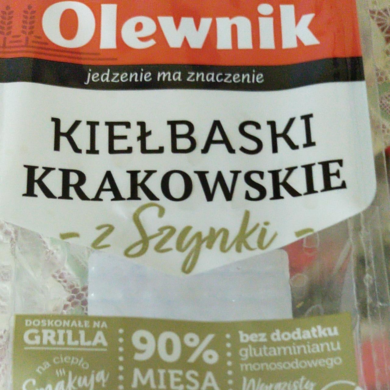 Zdjęcia - kiełbaski Krakowie z szynki olewnik