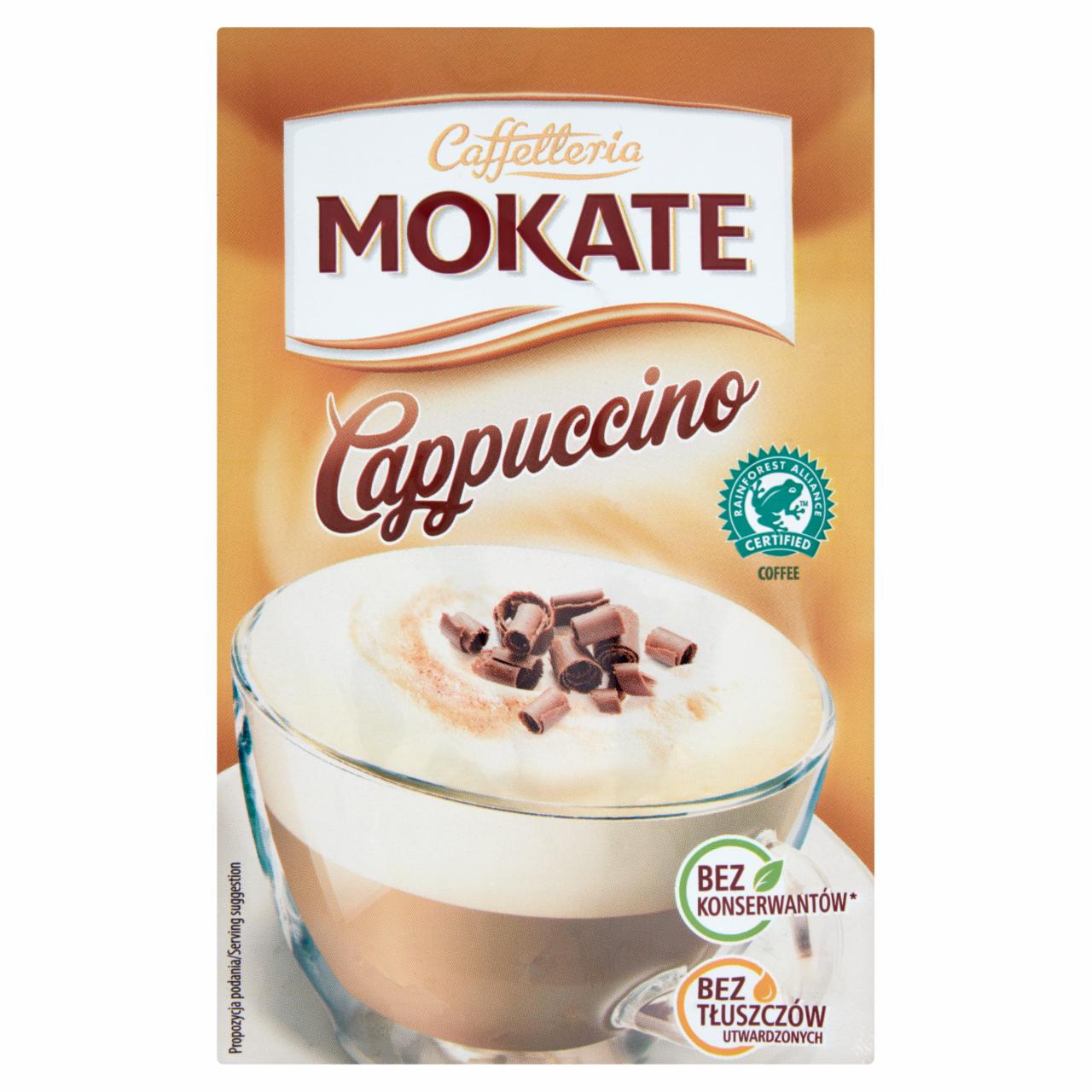 Zdjęcia - Mokate Caffetteria Cappuccino z belgijską czekoladą 15 g