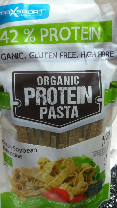 Zdjęcia - Organic protein pasta green soybean fettuccine MaxSport