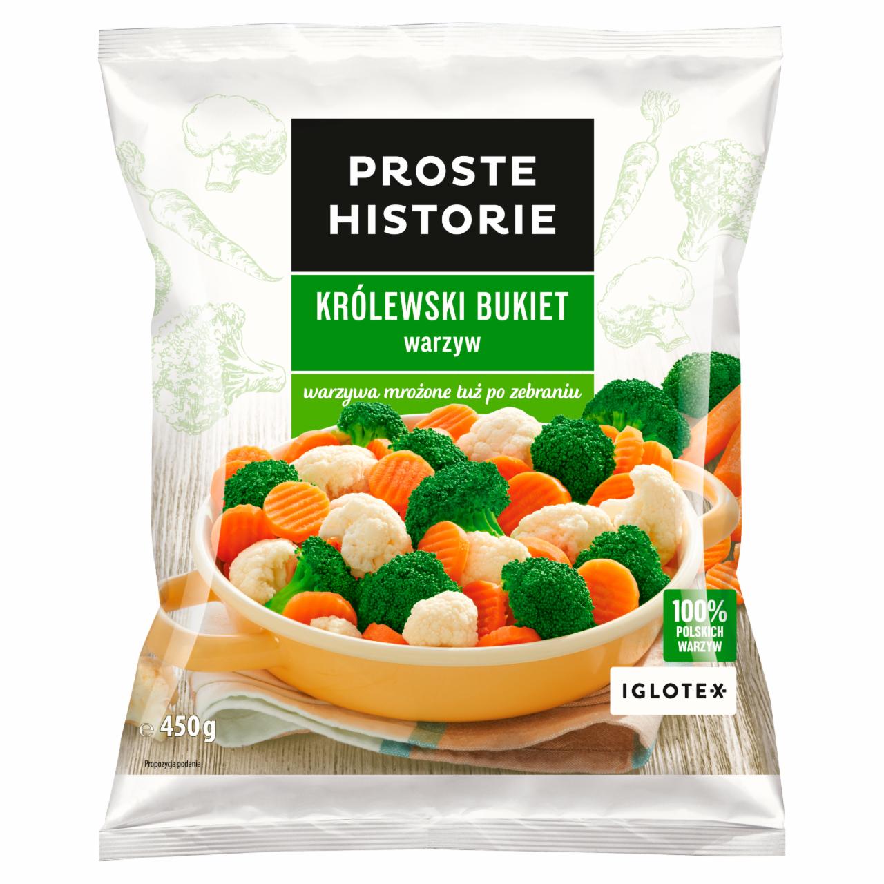 Zdjęcia - Proste Historie Królewski bukiet warzyw 450 g