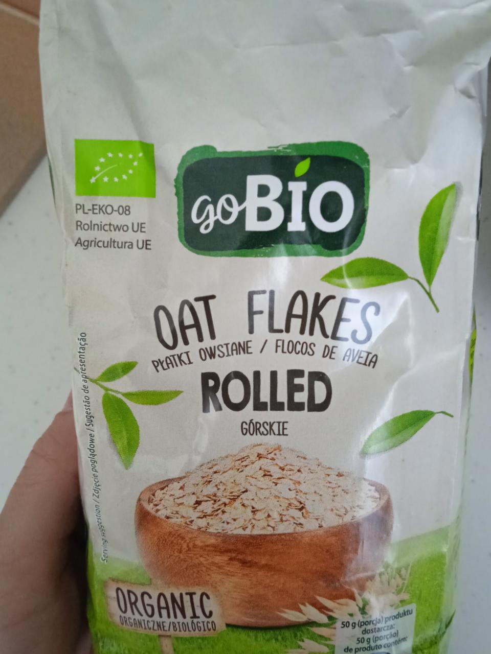 Zdjęcia - goBio oat flakes górskie