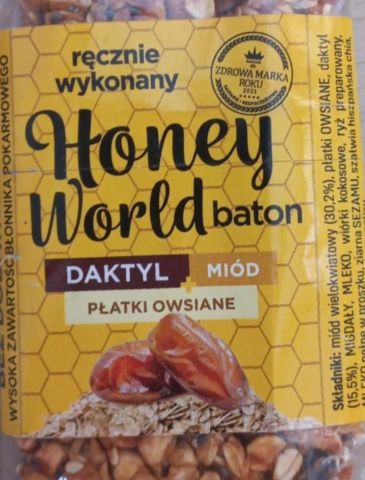 Zdjęcia - Baton daktyl miód Honey World
