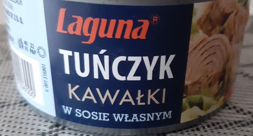 Zdjęcia - Laguna Tuńczyk kawałki w sosie własnym 170 g