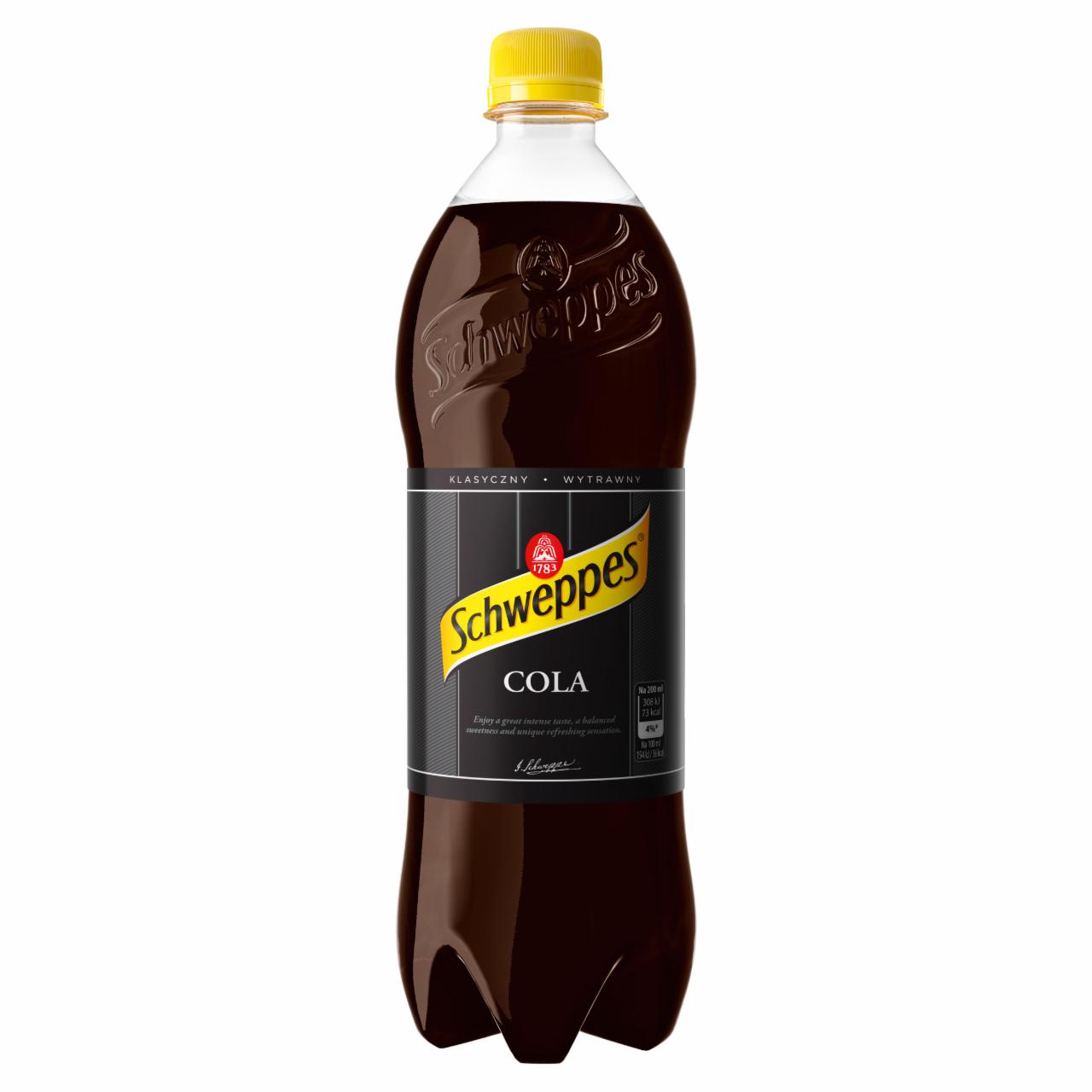 Zdjęcia - Schweppes Cola Napój gazowany 0,85 l