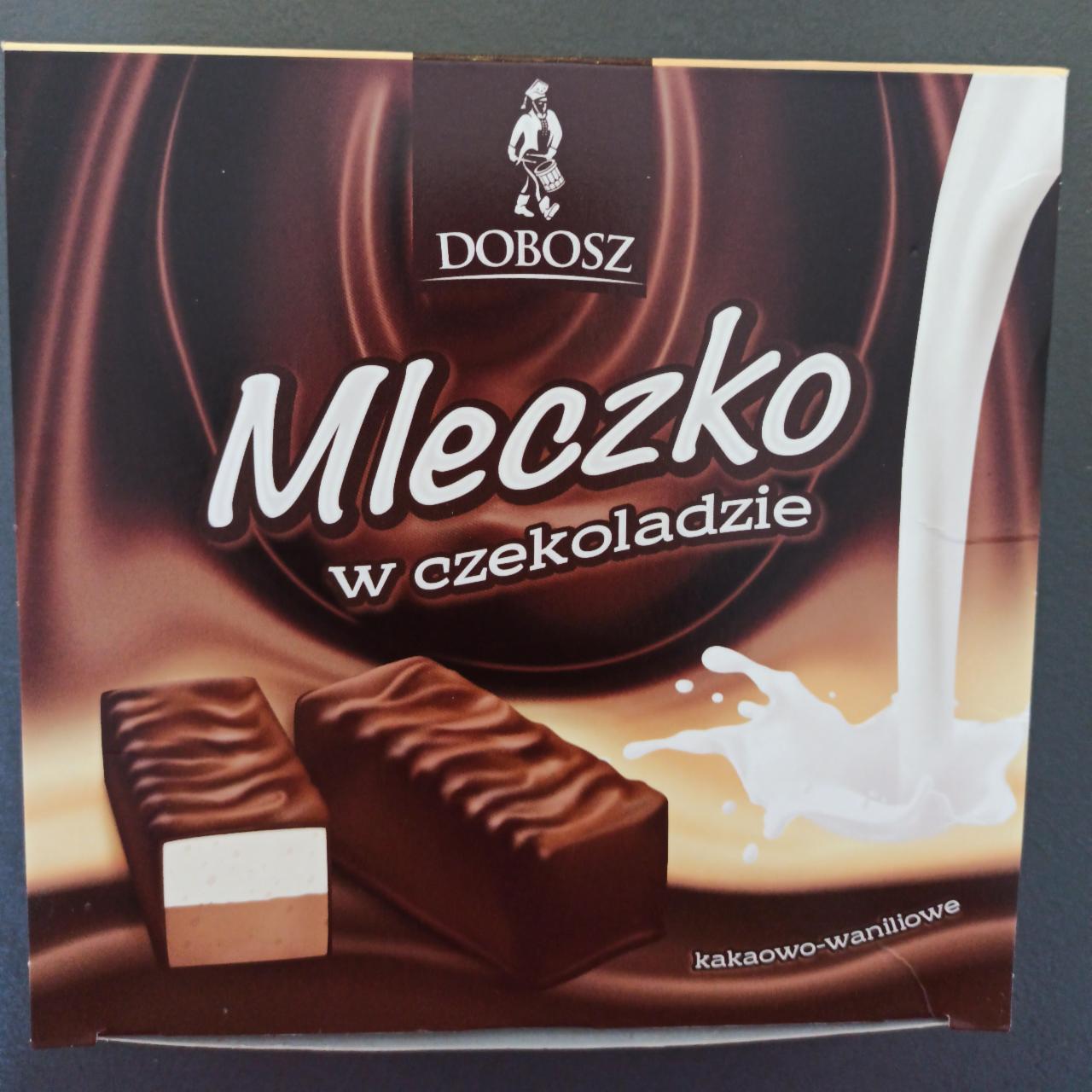 Zdjęcia - Mleczko w czekoladzie kakaowo-waniliowe Dobosz