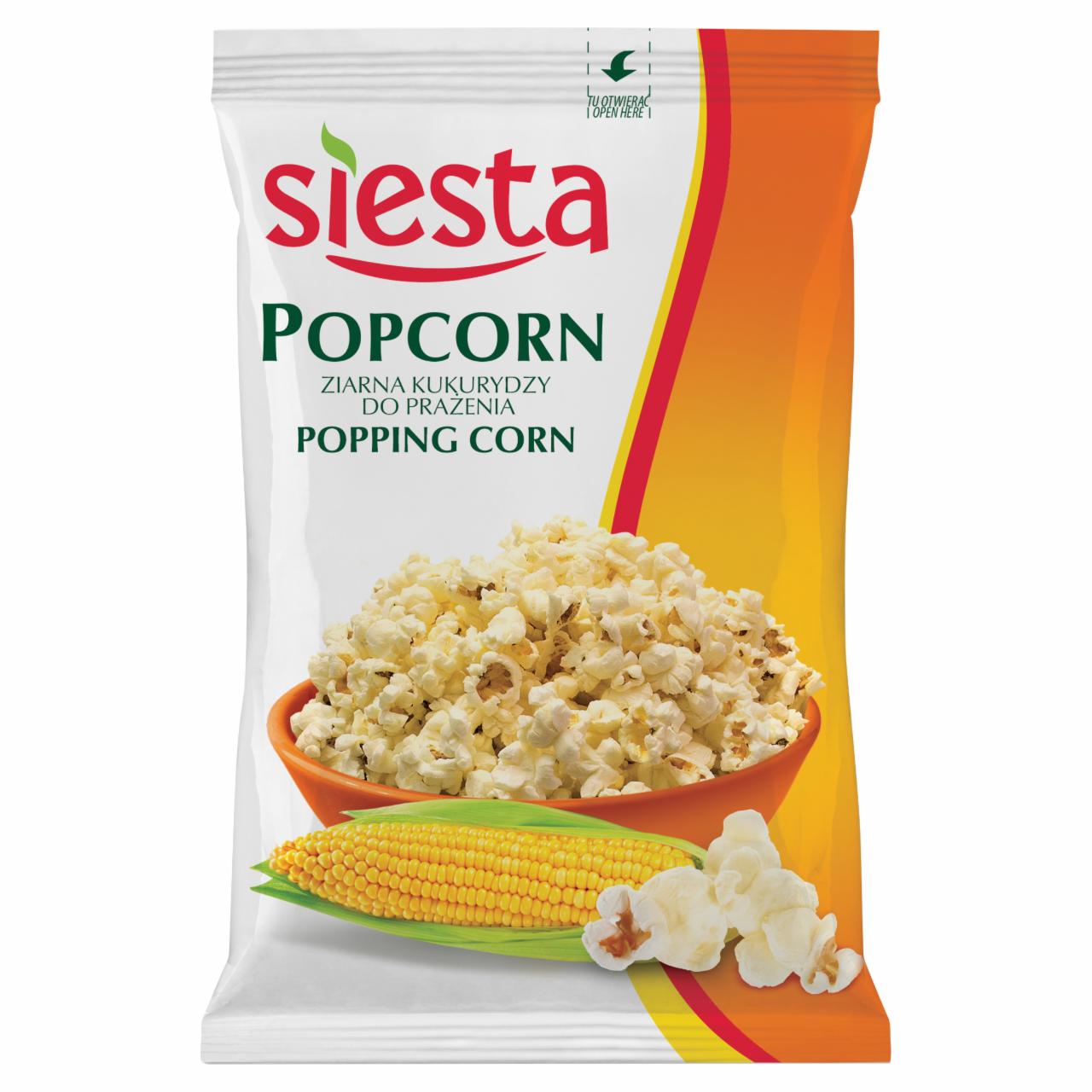 Zdjęcia - Siesta Popcorn ziarno kukurydzy do prażenia 150 g