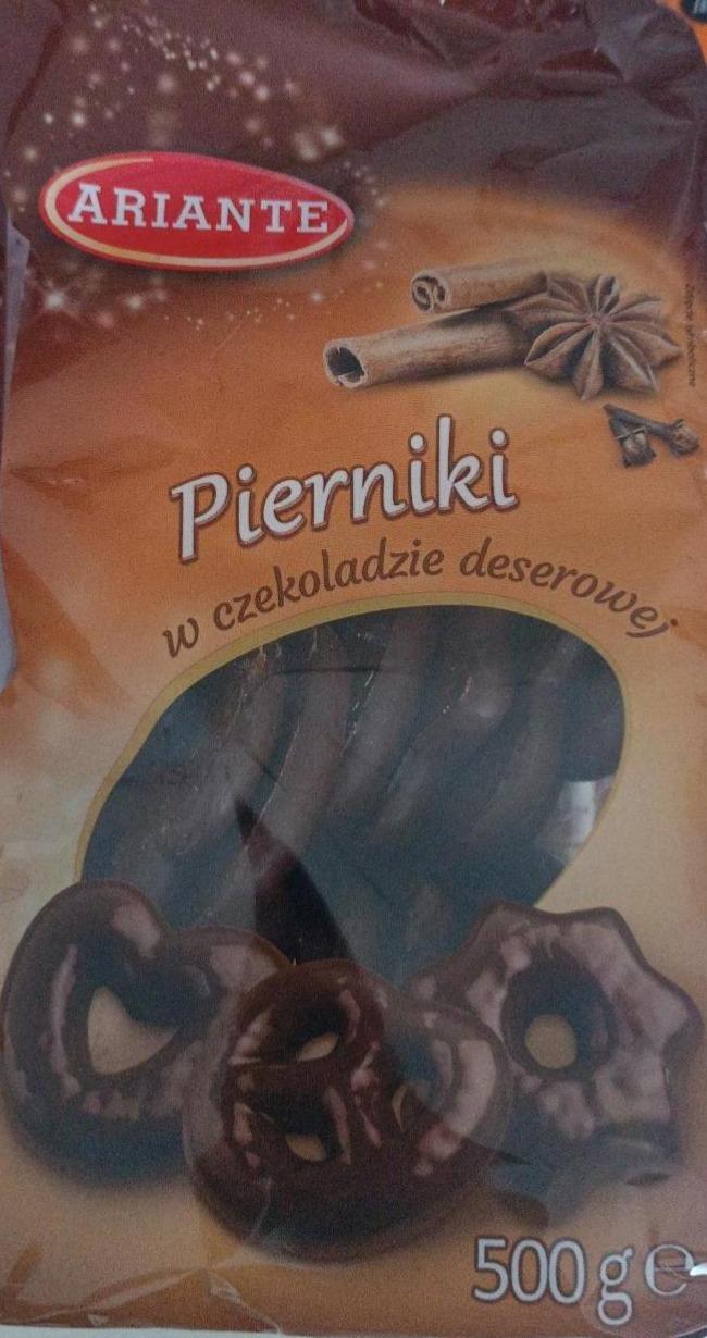 Zdjęcia - Pierniki w czekoladzie deserowej Ariante
