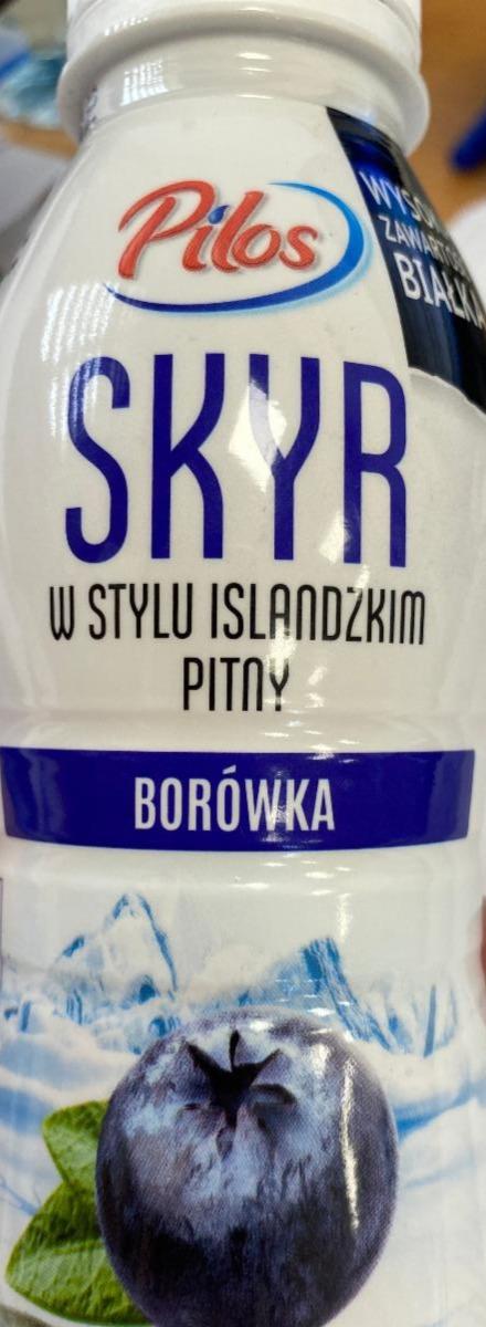 Zdjęcia - Skyr w stylu islandzikim borówka Pilos