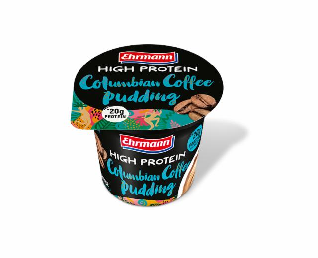 Zdjęcia - Hight protein Columbian Coffee pudding Ehrmann