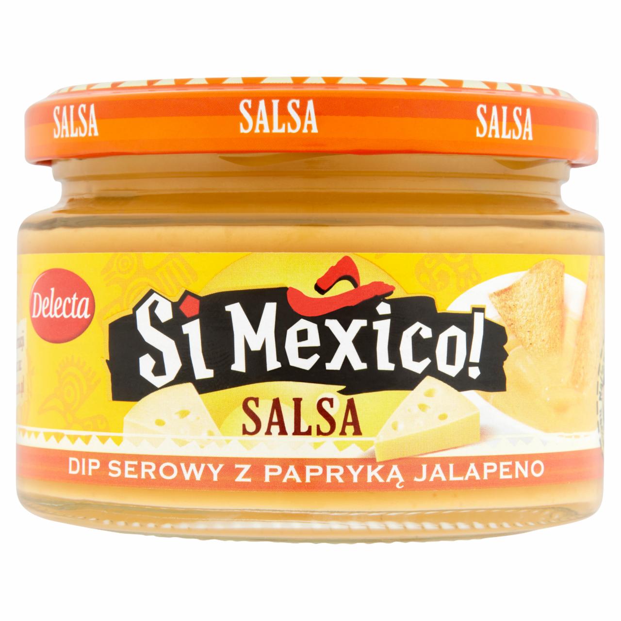 Zdjęcia - Delecta Si Mexico! Salsa Dip serowy z papryką jalapeno 250 g