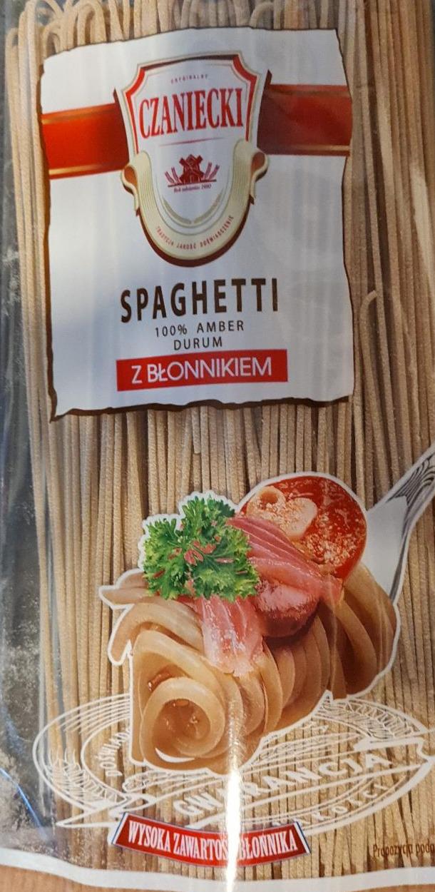 Zdjęcia - Czaniecki Makaron z błonnikiem spaghetti 500 g