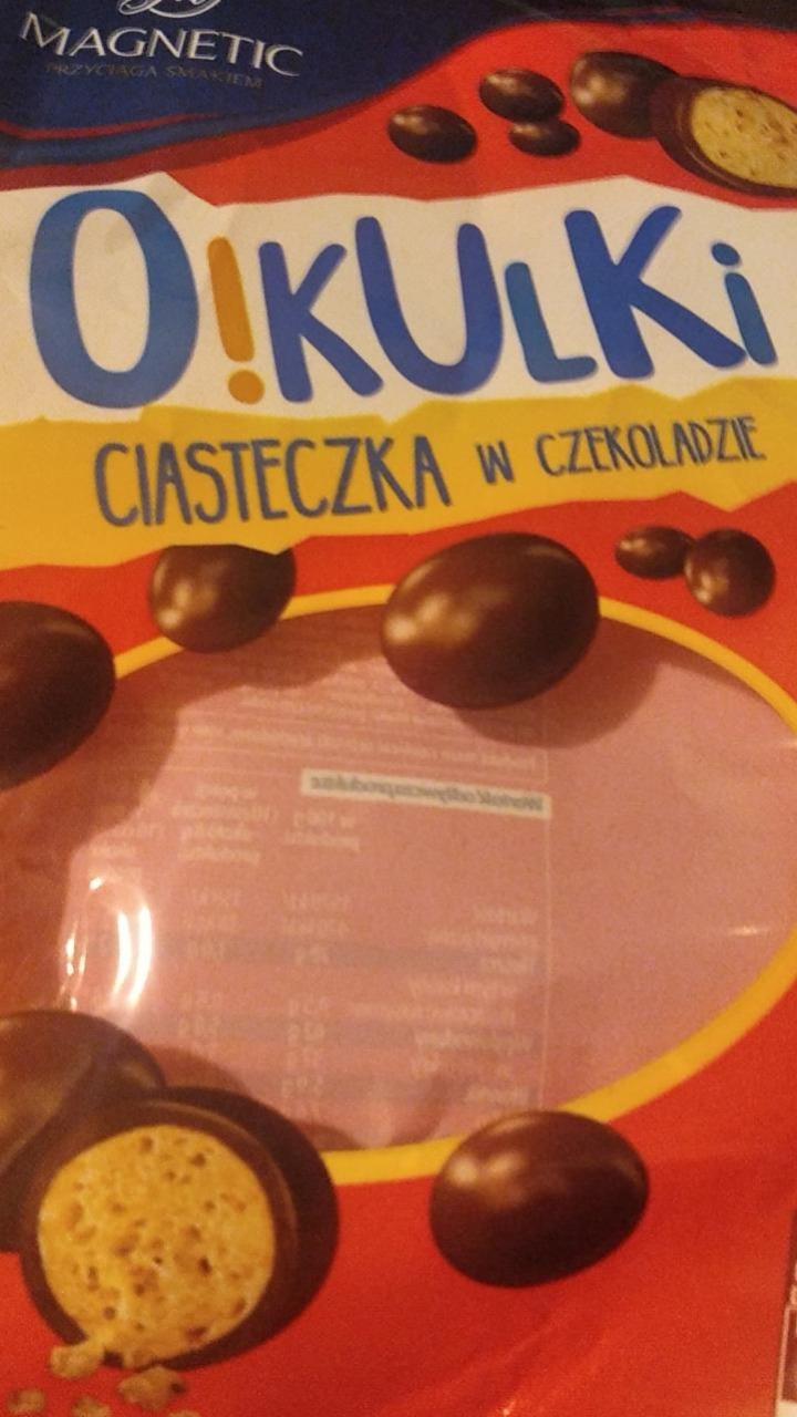 Zdjęcia - Ciasteczka w czekoladzie deserowej O!kulki Magnetic