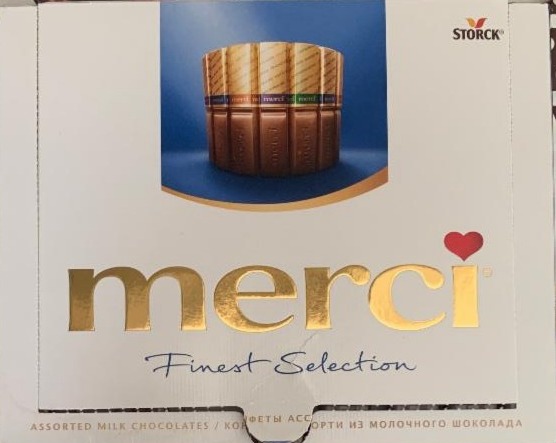 Zdjęcia - merci Finest Selection Kolekcja czekoladek mlecznych 250 g