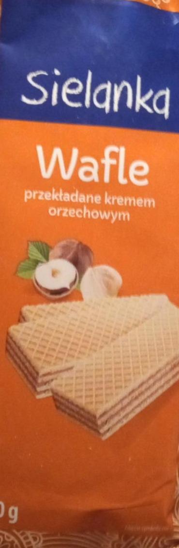 Zdjęcia - Wafle przekładane kremem orzechwym Sielanka