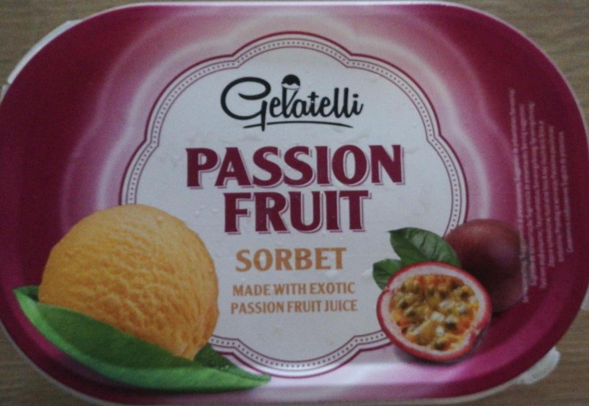Zdjęcia - Gelatelli passion fruit sorbet exotic