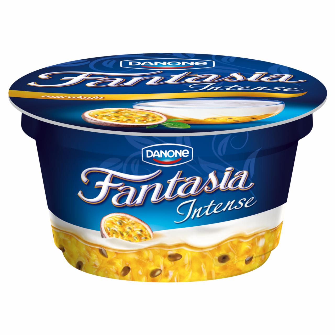 Zdjęcia - Danone Fantasia Intense Jogurt z marakują 140 g