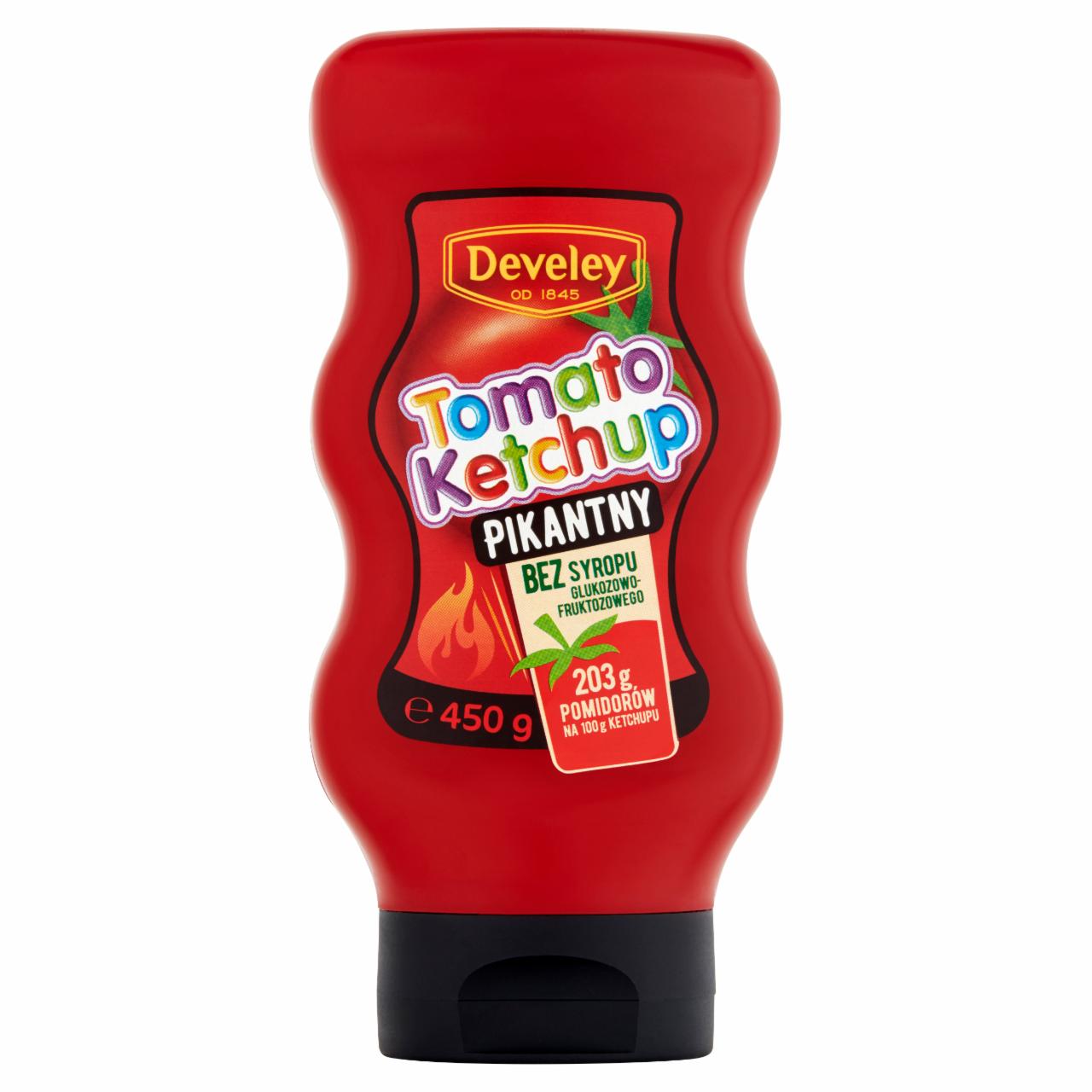 Zdjęcia - Develey Ketchup pomidorowy pikantny 450 g