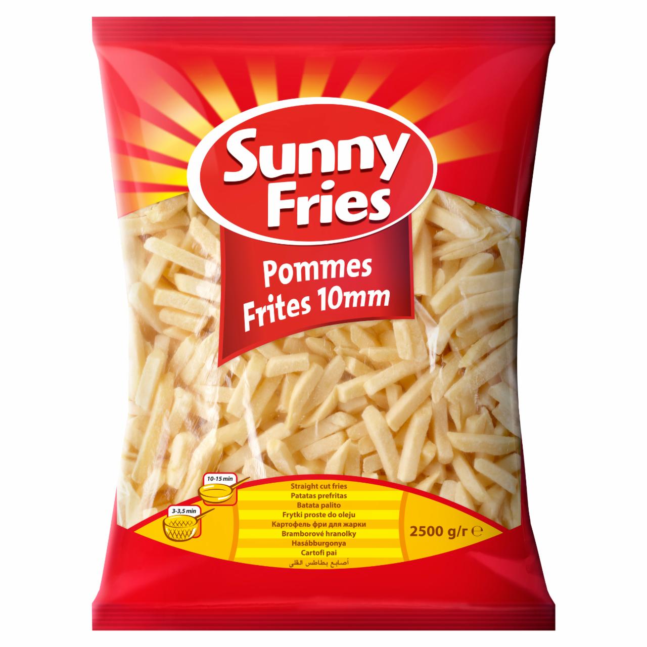 Zdjęcia - Sunny Fries Frytki proste do oleju 10 mm 2,5 kg