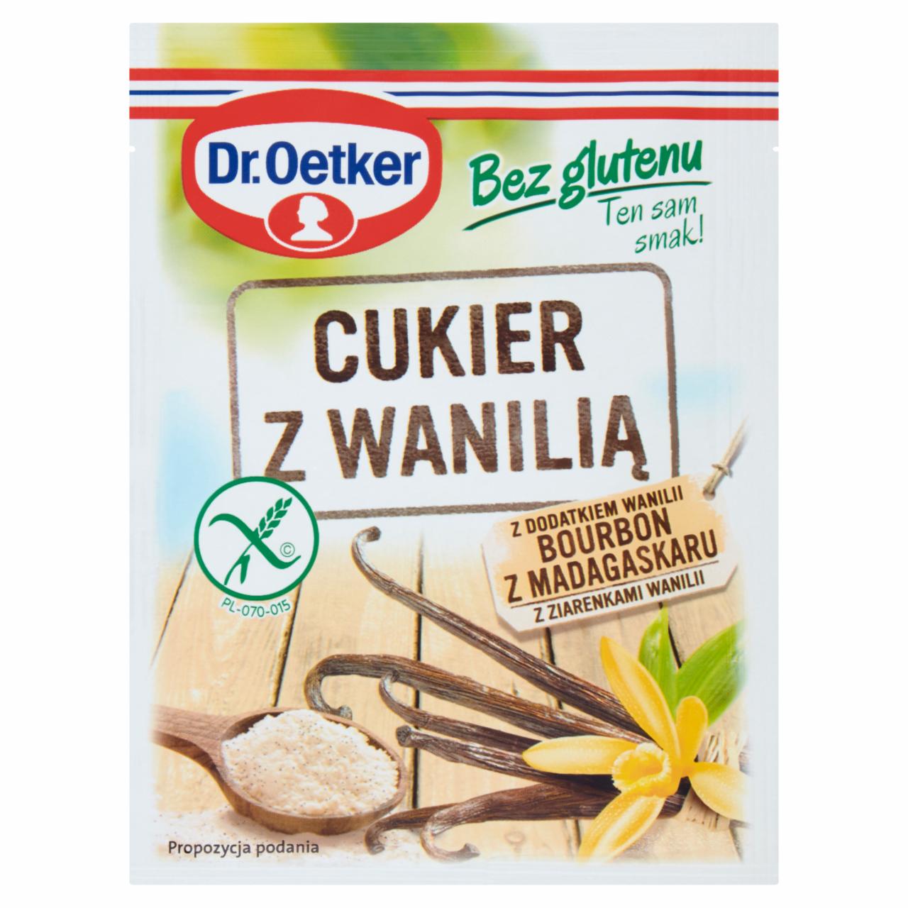 Zdjęcia - Dr. Oetker Cukier bez glutenu z wanilią 12 g