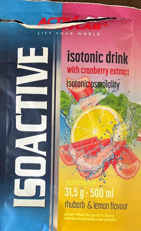 Zdjęcia - isoactive isotonic drink activlab