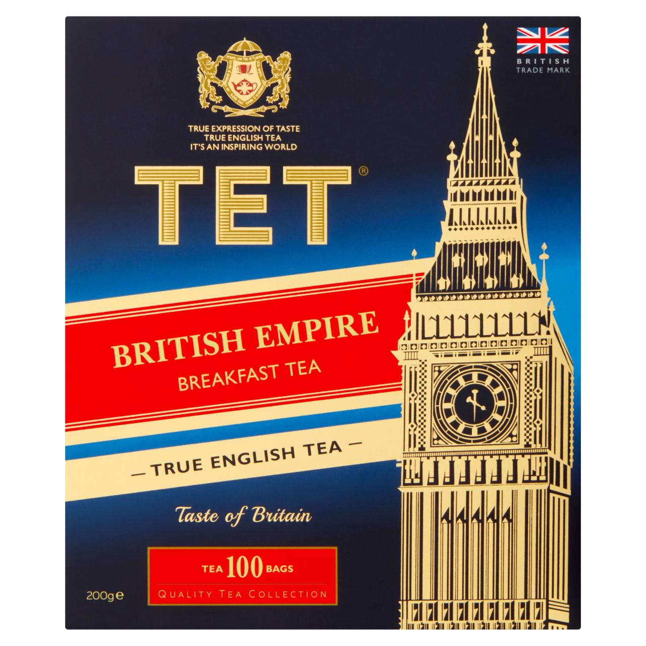 Zdjęcia - TET British Empire Herbata czarna 200 g (100 x 2 g)