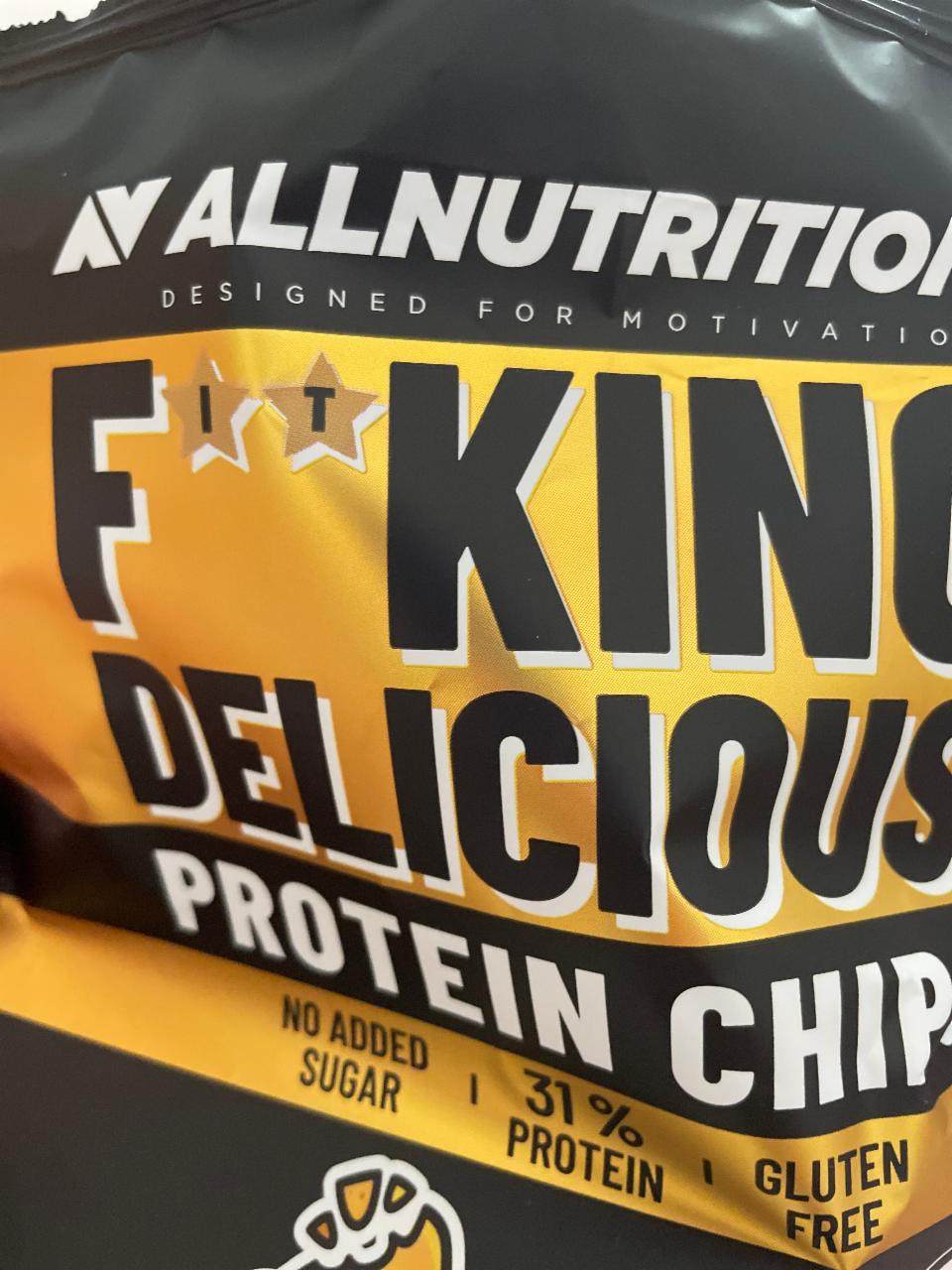 Zdjęcia - F**king Delicious protein chips cheese onion Allnutrition