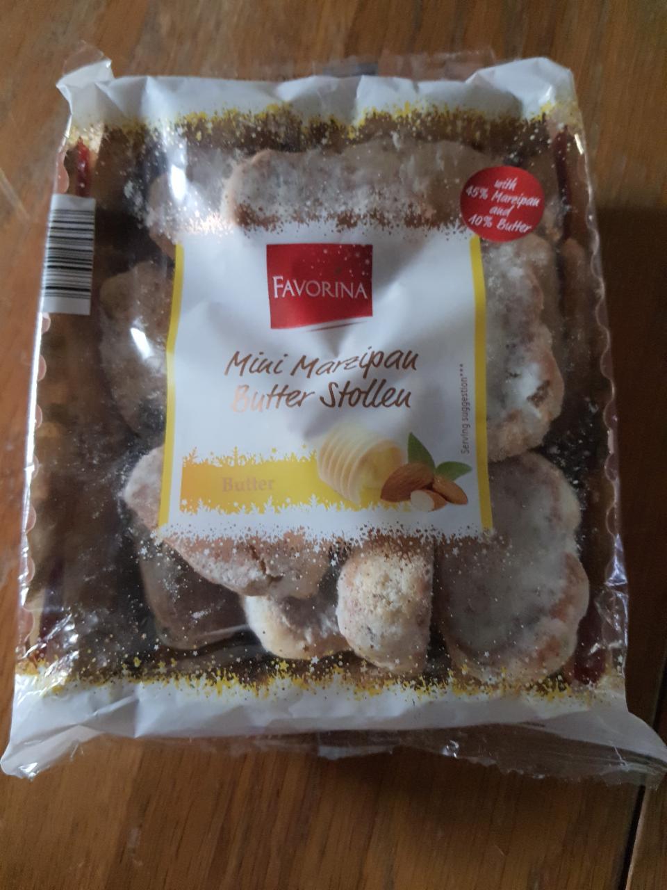 Zdjęcia - Favorina Mini Marzipan Butterstollen