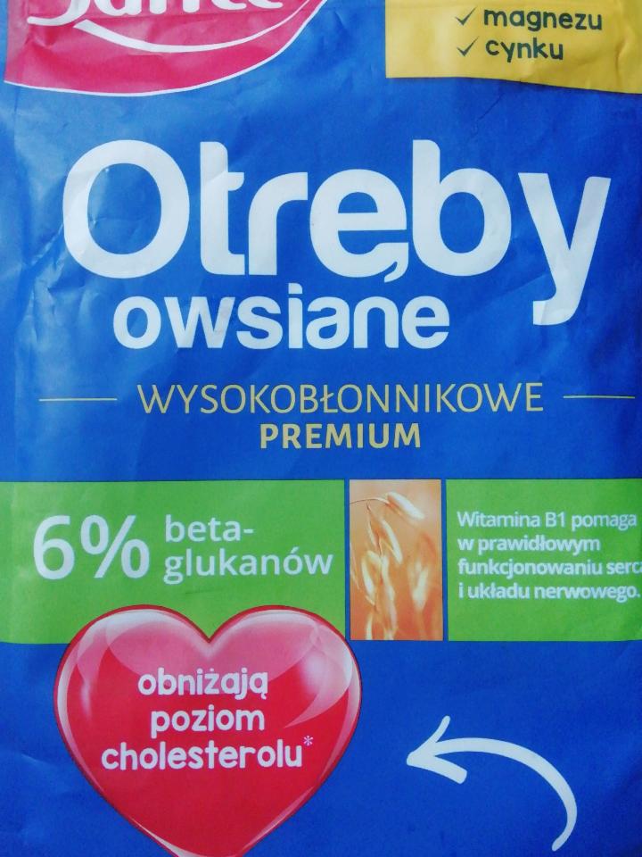 Zdjęcia - otręby owsiane wysokobłonnikowe premium Sante