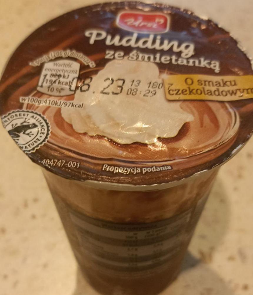 Zdjęcia - Pudding ze śmietanką o smaku czekoladowym Ursi