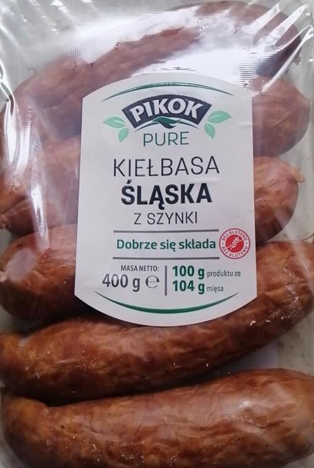 Zdjęcia - Kiełbasa śląska z szynki Pure Pikok Lidl