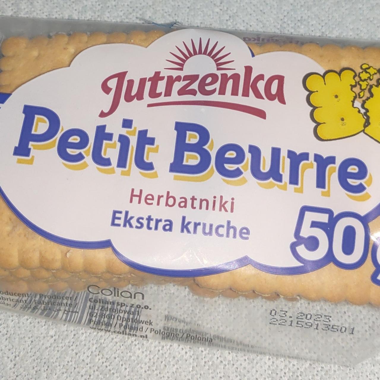 Zdjęcia - Petit beurre ekstra kruche Jutrzenka