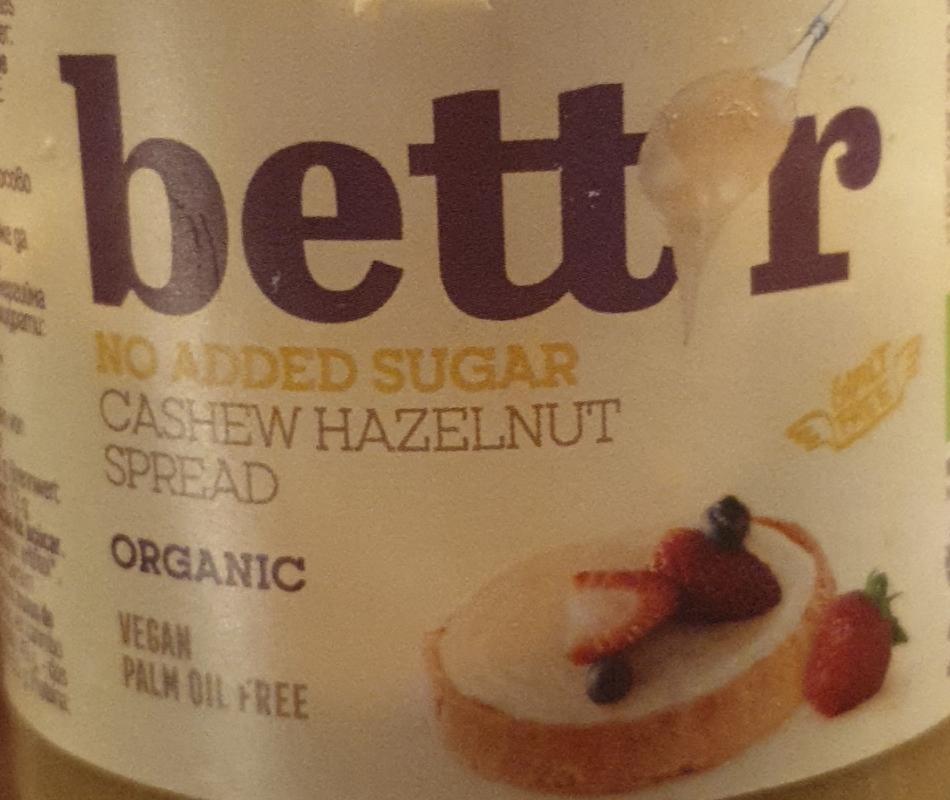 Zdjęcia - Hazelnut spread Bettr