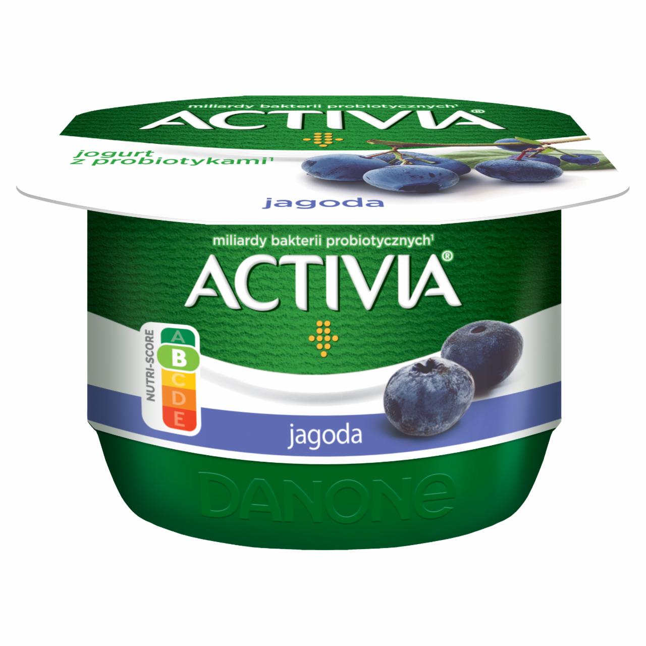 Zdjęcia - Activia Jogurt jagoda 120 g
