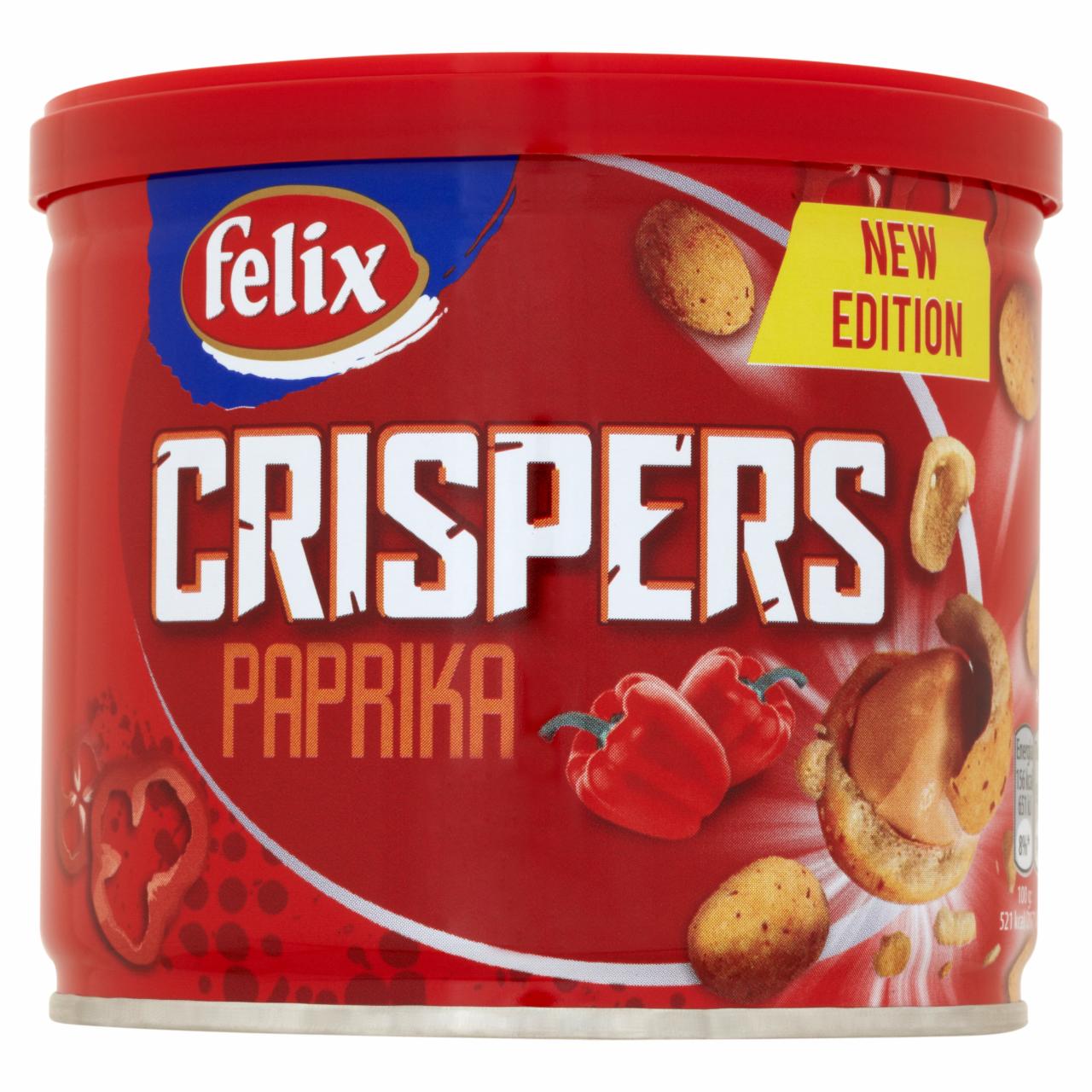 Zdjęcia - Felix Crispers Orzeszki ziemne smażone w chrupkiej skorupce o smaku paprykowym 110 g