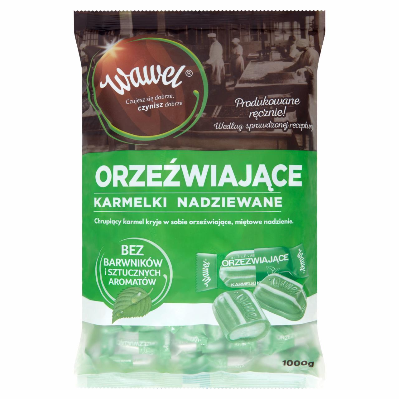 Zdjęcia - Wawel Orzeźwiające Karmelki nadziewane 1000 g