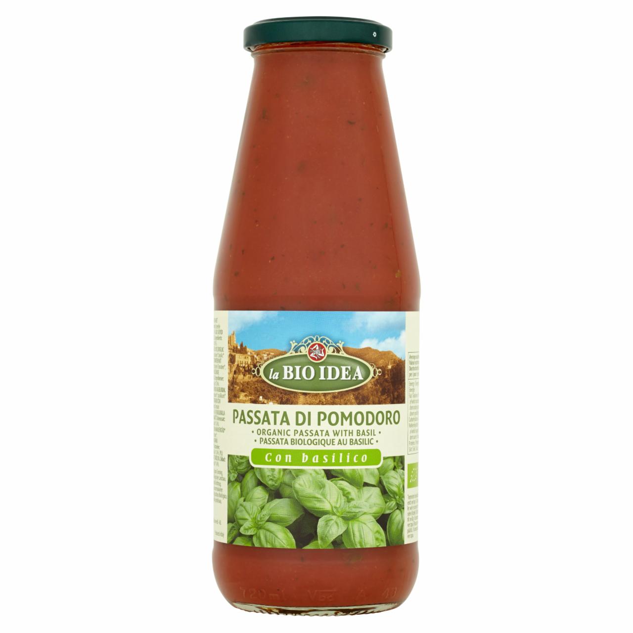 Zdjęcia - La Bio Idea Bio passata pomidorowa z bazylią 690 g