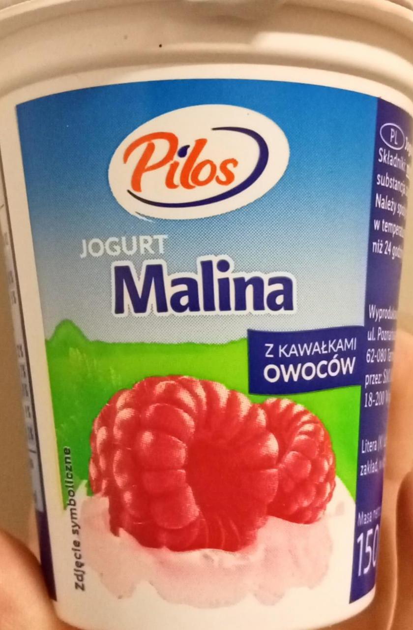 Zdjęcia - Jogurt Malina Pilos