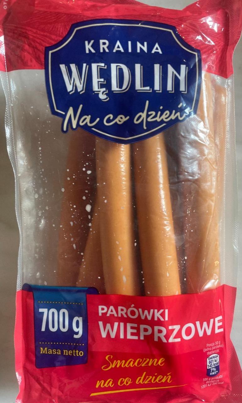 Zdjęcia - Parówki wieprzowe Kraina Wędlin