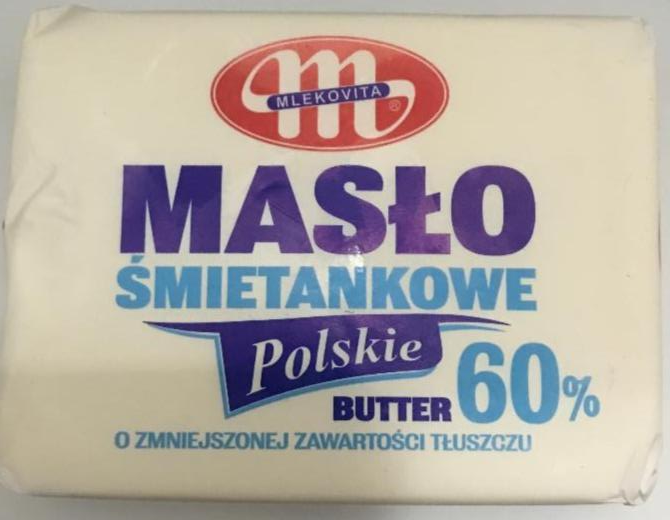 Zdjęcia - Masło Polskie śmietankowe 60% tłuszczu Mlekovita
