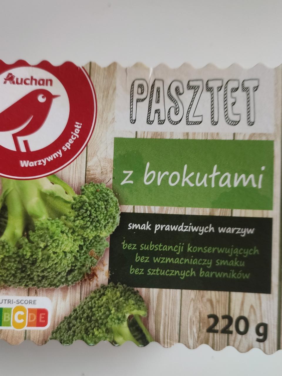 Zdjęcia - Auchan pasztet z brokułami