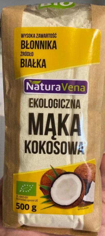 Zdjęcia - Ekologiczna mąka kokosowa NaturaVena