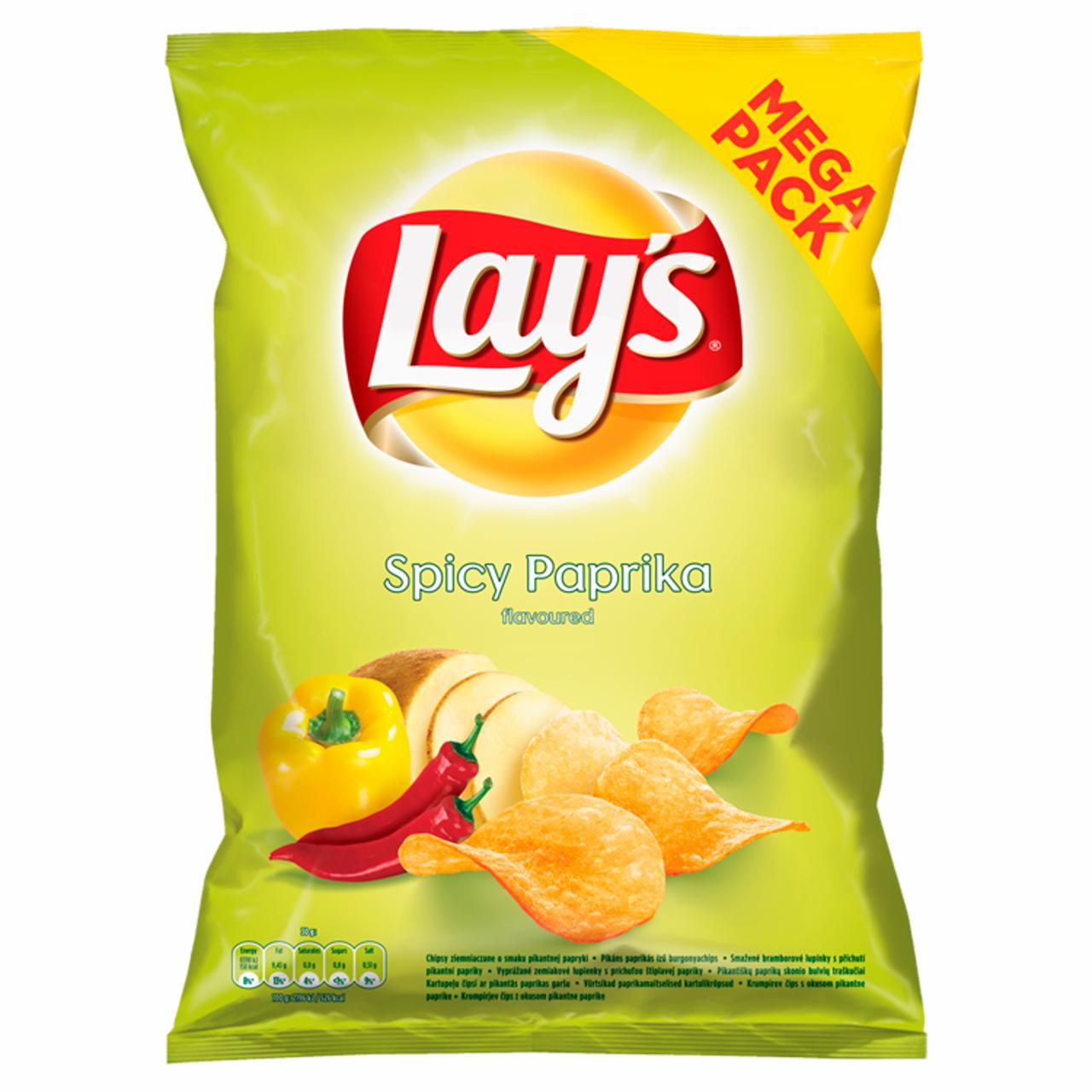 Zdjęcia - Lay's Chipsy ziemniaczane o smaku pikantnej papryki 215 g
