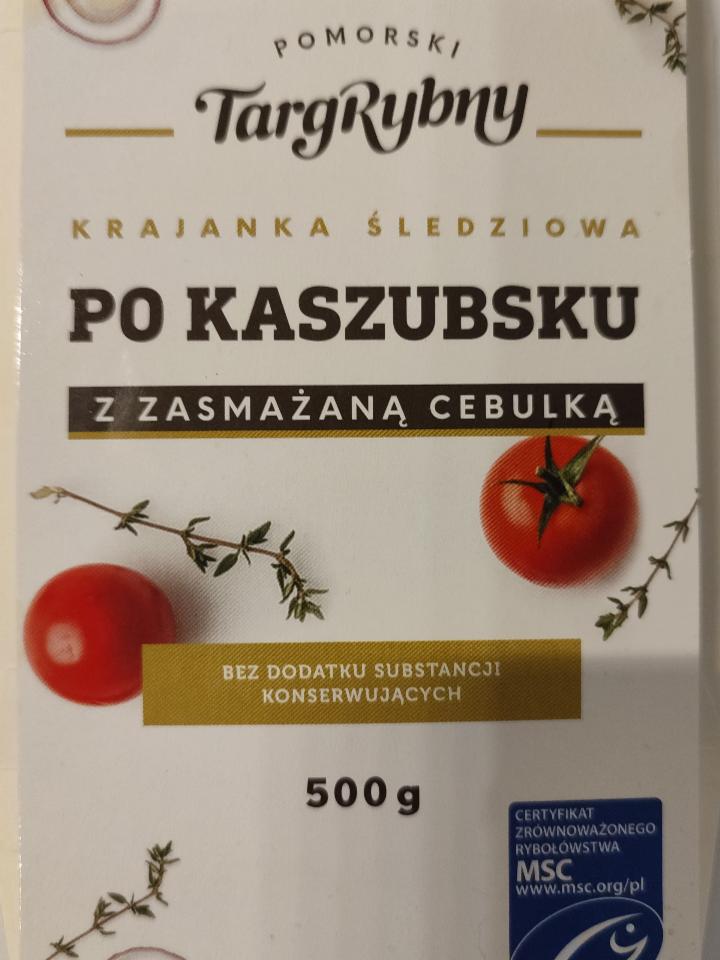 Zdjęcia - Krajanka śledziowa po kaszubsku z zasmażaną cebulką Pomorski targ rybny