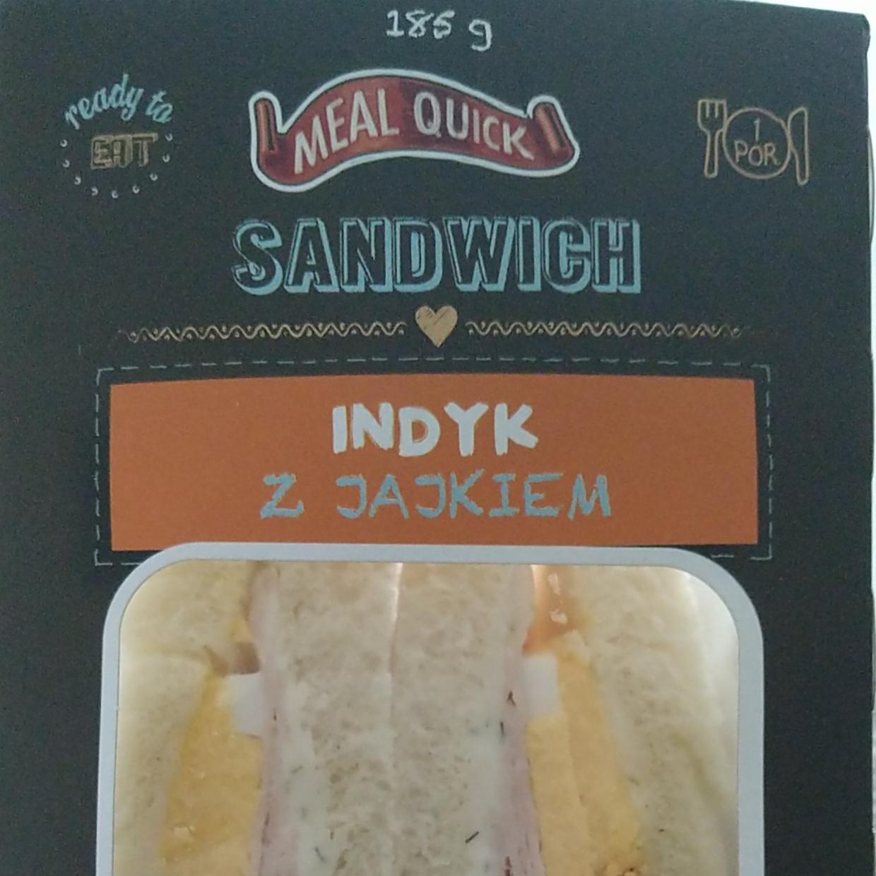 Zdjęcia - Sandwich ndyk z jajkiem Meal Quick