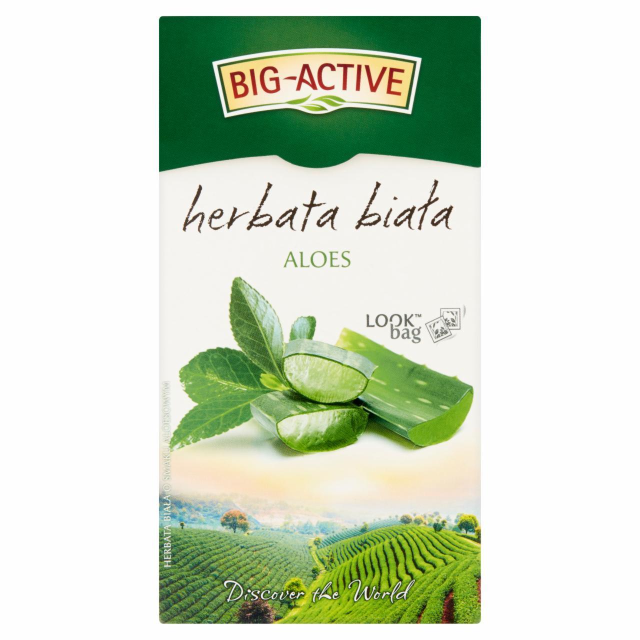 Zdjęcia - Big-Active Herbata biała aloes 30 g (20 x 1,5 g)