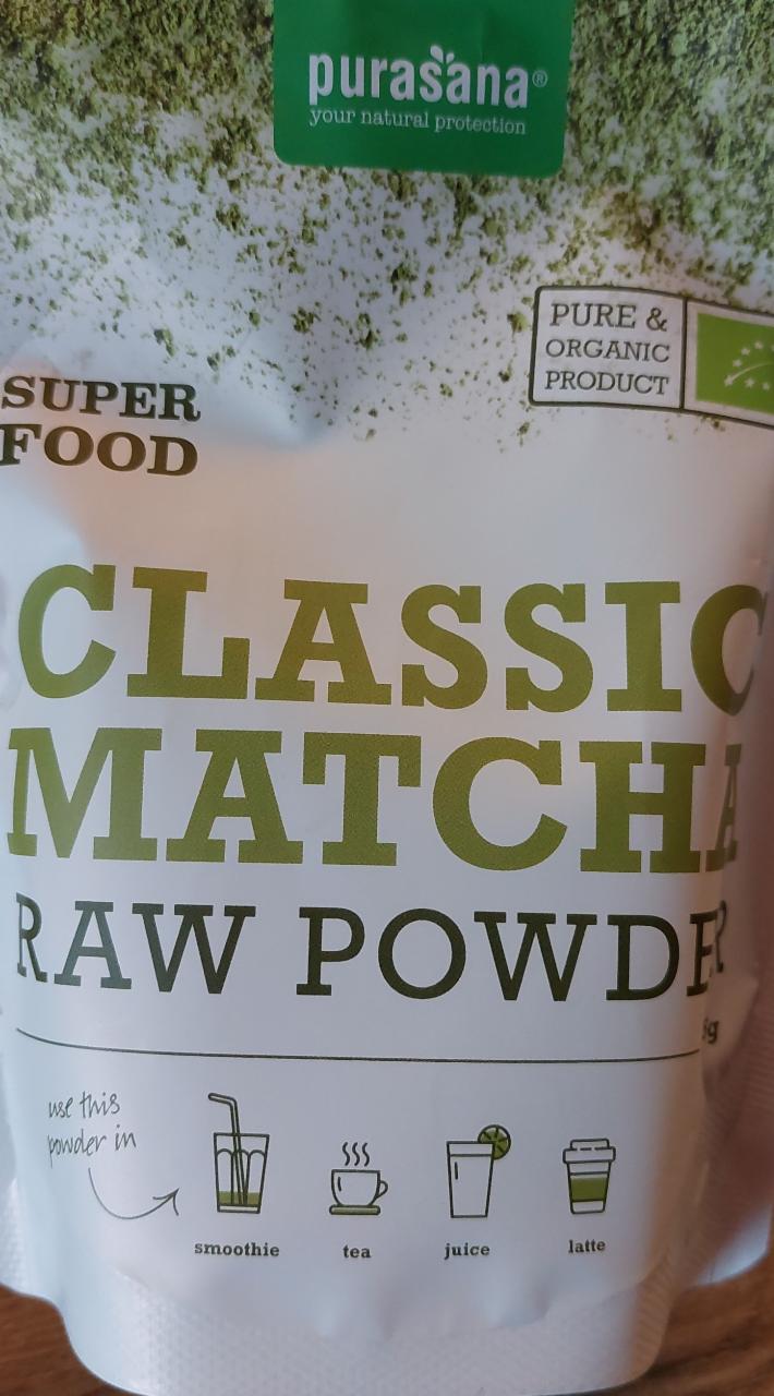 Zdjęcia - Bio Classic Matcha Raw Powder Purasana