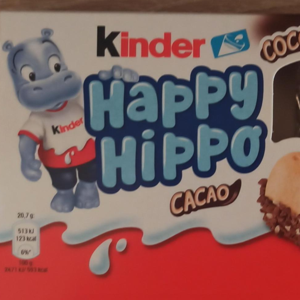 Zdjęcia - Happy Hippo cacao Kinder
